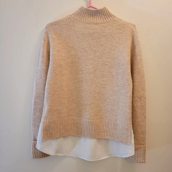 RW&CO Pink Mock Neck Sweater Size M - Picture 2 of 6